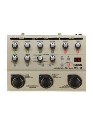 HARMONIZADOR BOSS AOCUSTIC SINGER VE-8