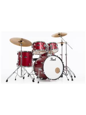 BATERIA PEARL ROADSHOW 20", 10", 12", 14" COMPLETA RED MATE