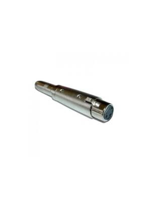 ADAPTADOR ADAM HALL XLR FEMEA/JACK FEMEA MONO