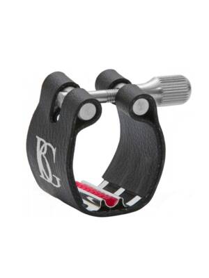 ABRAÇADEIRA+TAPA BG CLARINETE REVELATION SILVER COURO L4RS