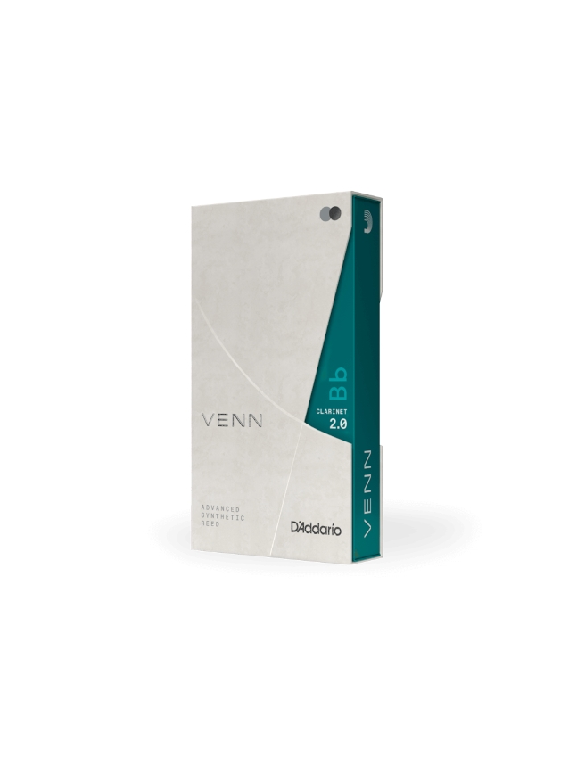 PALHETA DADDARIO VENN CLARINETE Sib G2 Nº2,5