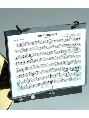 ESTANTE DEG MARCHA P/TROMBONE C/SUPORTE PARTITURAS HC250
