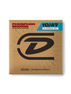 ENCORDOAMENTO JIM DUNLOP 12 CORDAS GUITARRA ACUSTICA