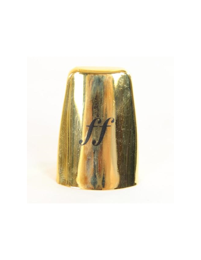 TAPA BOQUILHAS FORTISSIMO SAX SOPRANO DOURADA