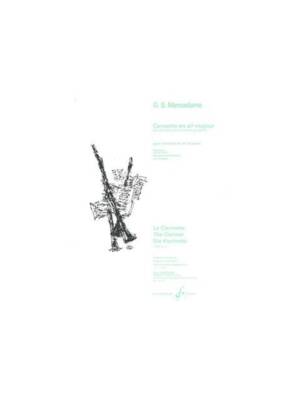 CONCERTO EM Sib MAIOR SAVERIO MERCADANTE CLARINEET E PIANO