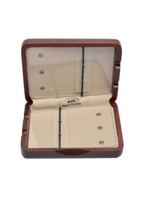 ESTOJO GEWA 6 PALHETAS SAX TENOR CASTANHO