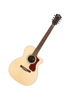 GUITARRA GUILD ELÇTROACUSTICA C/CUT. NATURAL OM-240CE