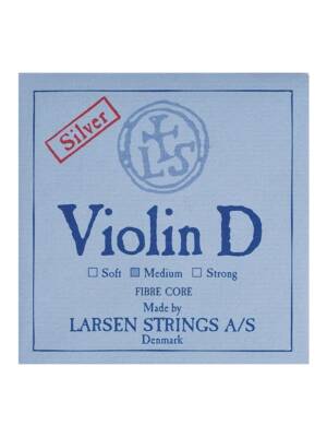 CORDA VIOLINO LARSEN 3ª RE PRATA 4/4 MEDIUM