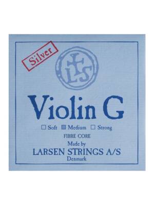 CORDA VIOLINO LARSEN 4 SOL PRATA 4/4 MEDIUM