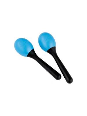 PAR MARACAS MEINL MINI NINO EM PLASTICO AZUIS 569SB
