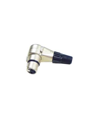FICHA NEUTRIK  XLR FEMEA C/ANGULO NC3 FRC