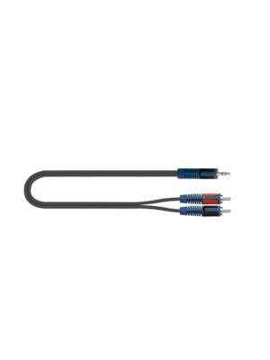 CABO QUIK LOK MINI JACK STEREO/RCA 1M