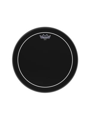 PELE REMO BOMBO PINSTRIPE EBONY 18"