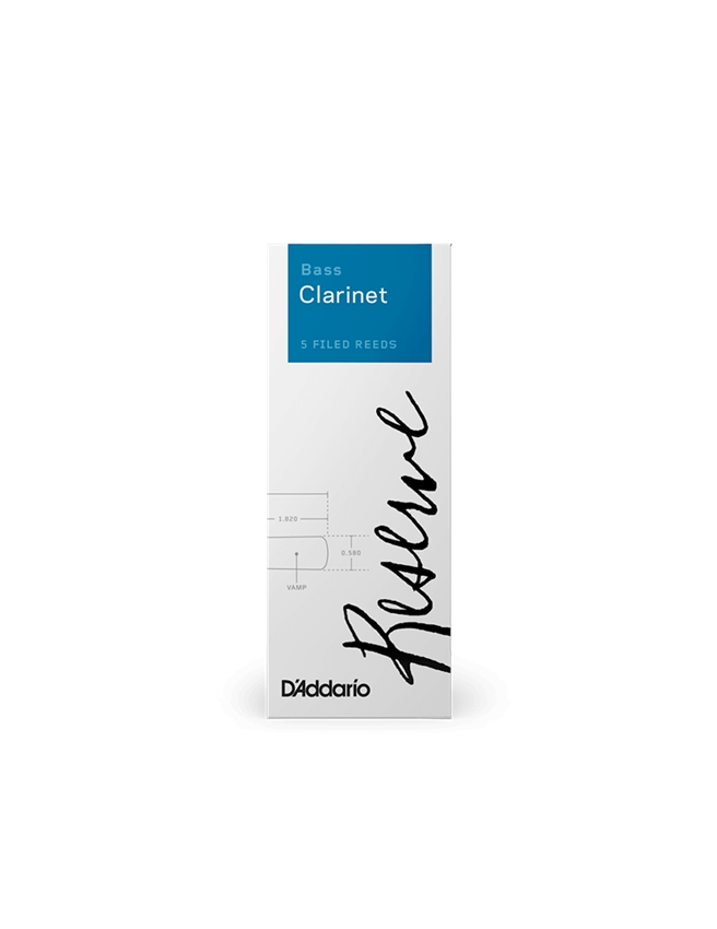 PALHETA DADDARIO CLARINETE BAIXO RESERVE 3+
