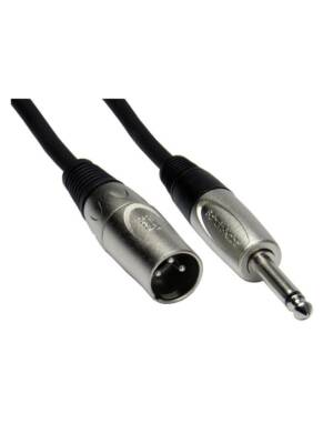 CABO SCHULZ MICROFONE JACK MONO/XLR MACHO 1M TZ3