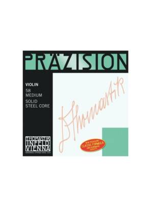 CORDA THOMASTIK RÉ VIOLINO PRAZISION CROMADA 1/8
