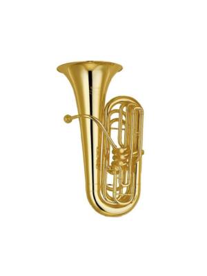 TUBA Sib YAMAHA PROFISSIONAL 4 PIST. FRONTAIS LACADA C/EST
