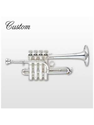 TROMPETE Sib/Lá YAMAHA PICCOLO CUSTOM PRATEADA