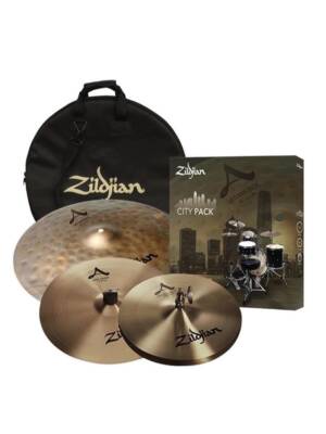 KIT PRATOS ZILDJIAN A  12", 14", 18" CITY PACK