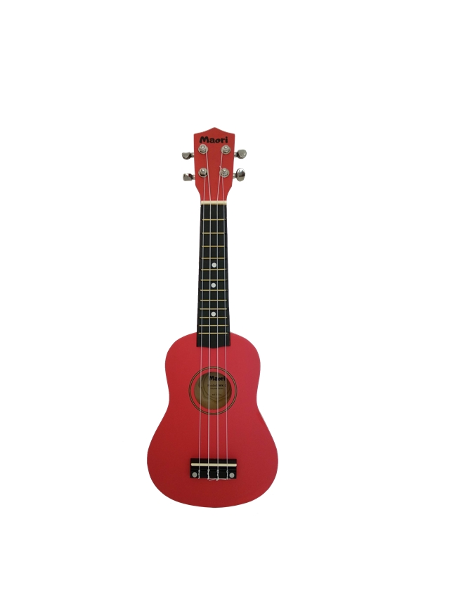 UKULELE MAORI VERMELHO C/SACO WK4
