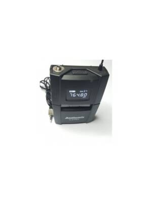 EMISSOR AUDIOMIX DE CINTURA UHF+MICRO LAPELA U3TRC