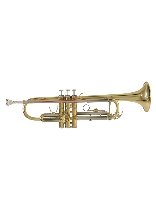 TROMPETE Sib BACH PRATEADA COM ESTOJO TR650S
