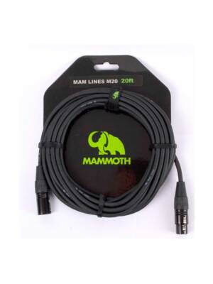 CABO MAMMOTH MICROFONE XLR/XLR  6M MAM LINES M20