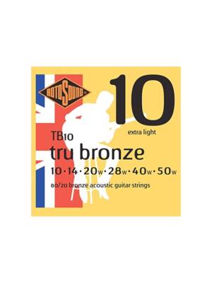 ENCORDOAMENTO ROTOSOUND GUIT.ACUSTICA BRONZE 10-50