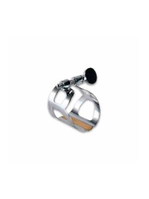 ABRAÇADEIRA+TAPA BG CLARINETE TRADITION PRATEADA L2