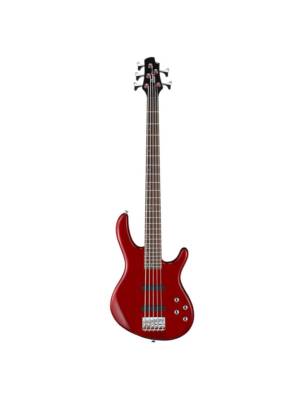 BAIXO ELETRICO CORT ACTION V PLUS 5 CORDAS VERMELHO