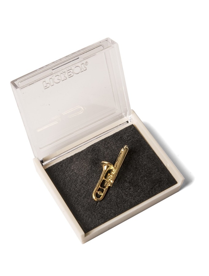 PIN GEWA TROMBONE DOURADO