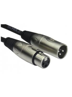 CABO SCHULZ MICROFONE XLR MACHO/XLR FEMEA 1M MOD1
