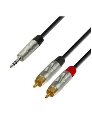 CABO ADAM HALL MINI JACK STEREO/2 RCA C/1,5M