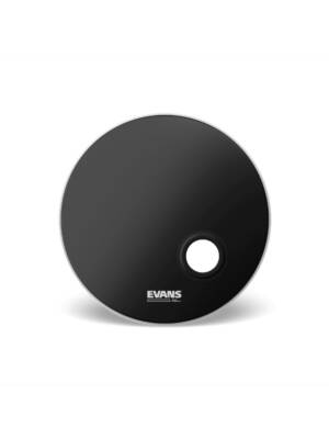 PELE EVANS BOMBO RESSONANCIA 20" PRETA C/FURO EMAD RESO