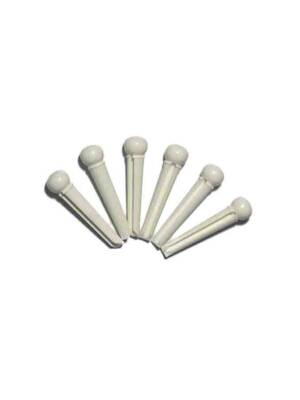 PINOS HOSCO GUITARRA ACUSTICA BRANCOS (CONJ 6)