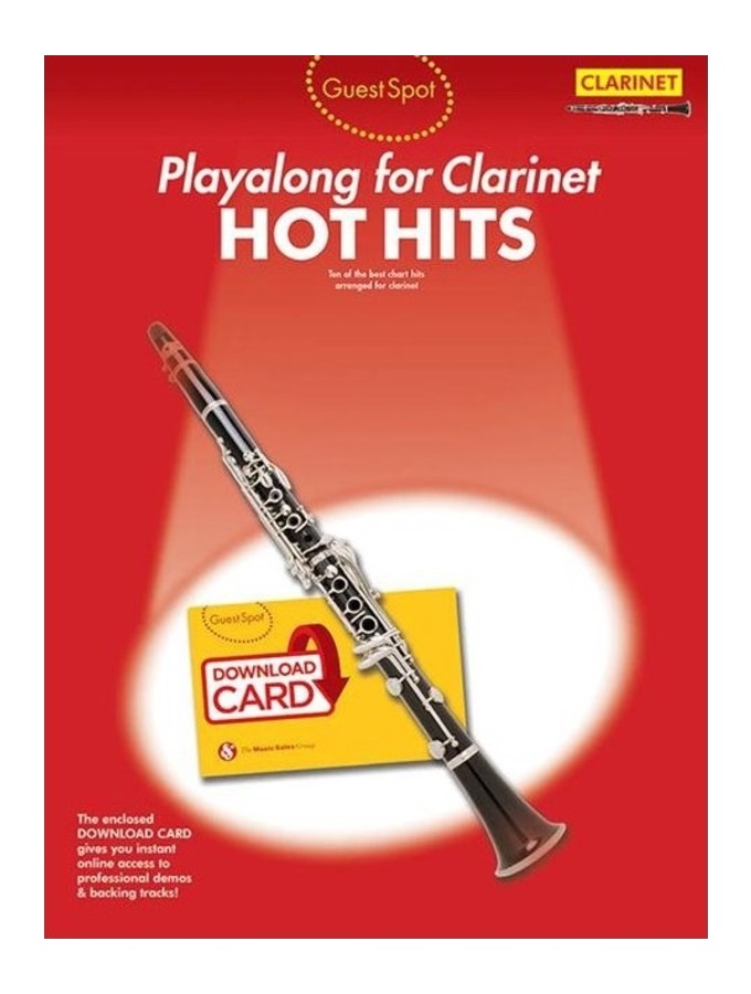 HOT HITS PLAYALONG PARA CLARINETE