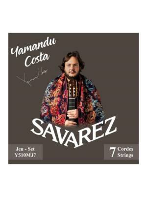 ENCORDOAMENTO SAVAREZ GUITARRA CLASSICA 7 COR YAMANDOU COSTA
