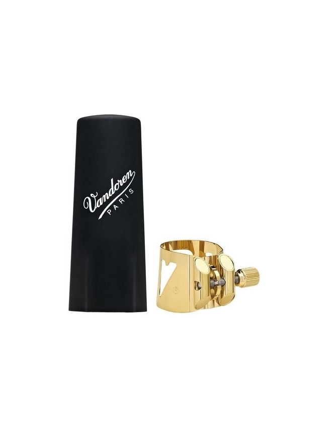ABRAÇADEIRA+TAPA VANDOREN OPTIMUM SAX ALTO DOURADA