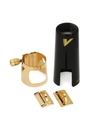 ABRAÇADEIRA+TAPA VANDOREN OPTIMUM SAX TENOR DOURADA