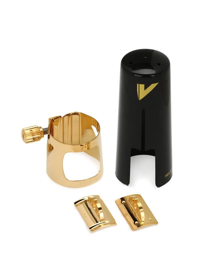 ABRAÇADEIRA+TAPA VANDOREN OPTIMUM SAX TENOR DOURADA