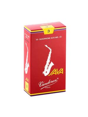 PALHETA VANDOREN SAX ALTO JAVA  RED CUT Nº3