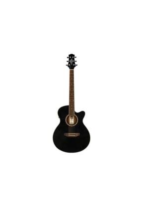 GUITARRA ASHTON ELETROACUISTICA PRETA C/CUT. SL29CEQ