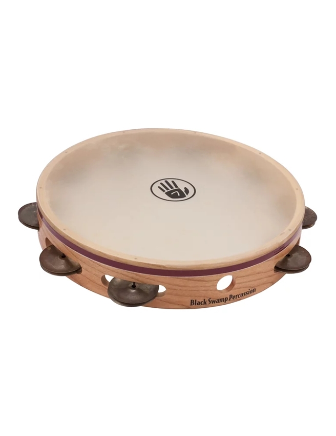 PANDEIRO BLACKSWAMP PELE 1 FILA SOALH. LATÃO ENVELHECIDO 10"