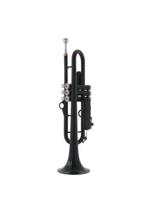 TROMPETE Sib PTRUMPET HYTECH EM ABS PRETA COM SACO
