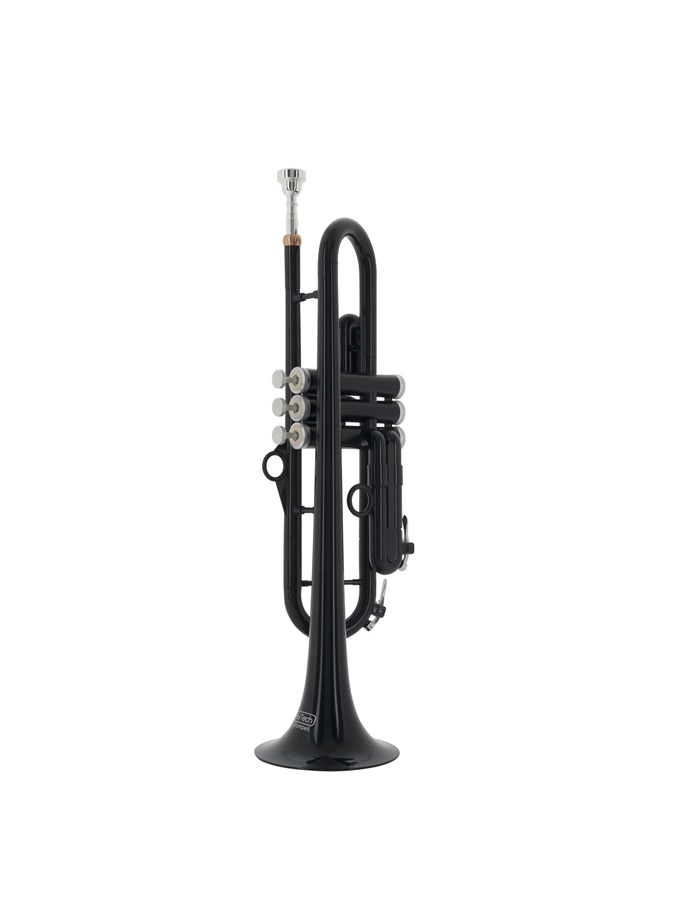 TROMPETE Sib PTRUMPET HYTECH EM ABS PRETA COM SACO
