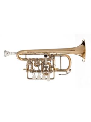 TROMPETE PICCOLO Sib/Lá SCHERZER LACADA C/ESTOJO