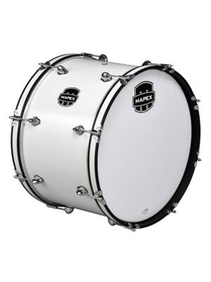 BOMBO MARCHA MAPEX CONTENDER 20"X14" BRANCO CORREIA