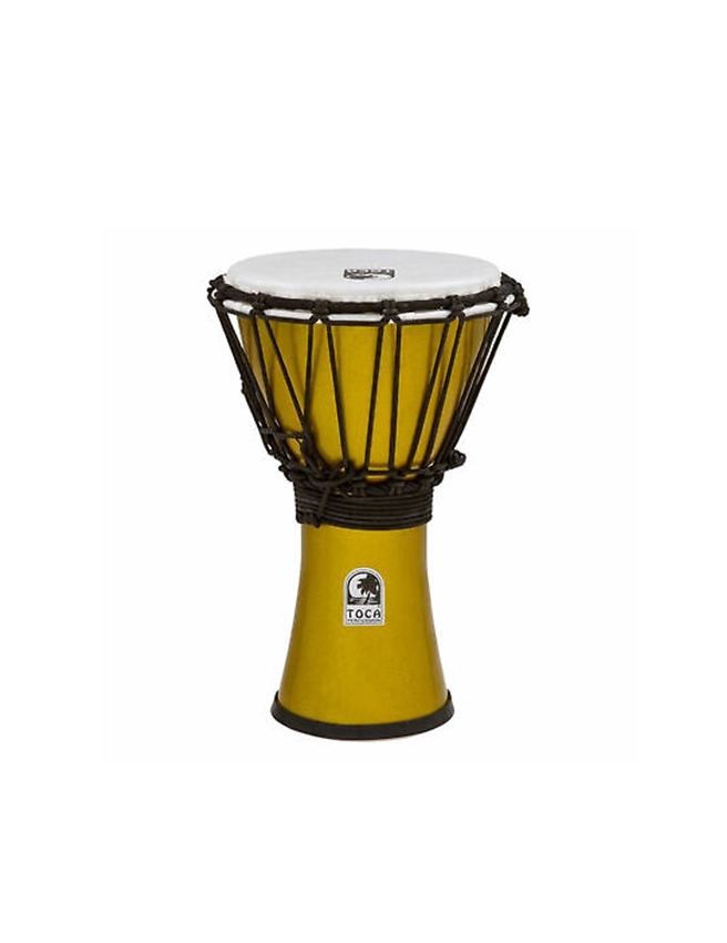 DJEMBE TOCA FREESTYLE CLORSOUND 7" AMARELO METALIZADO