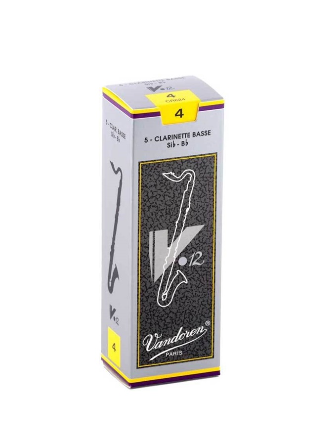 PALHETA VANDOREN CLARINETE BAIXO V12 Nº4