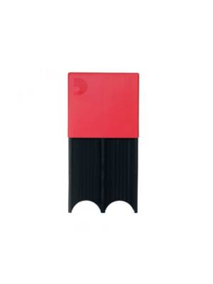 PORTA PALHETAS DADDARIO SAX ALTO/SAX TENOR  VERMELHA